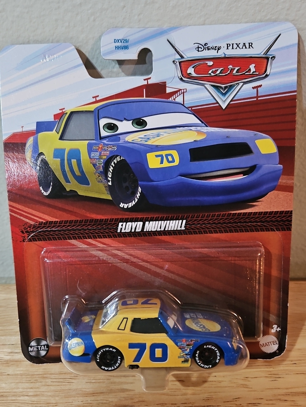 Disney Pixar Cars Floyd Mulvihill #70 Gasprin Diecast New Sealed